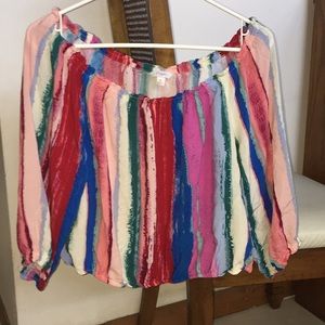 colorful blouse